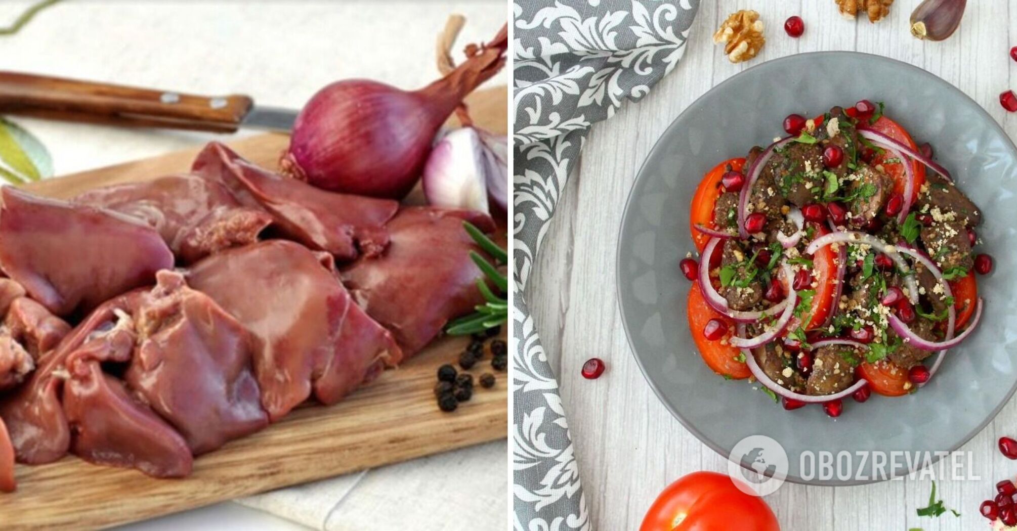 Useful Georgian-style liver salad in 15 minutes: the best recipe