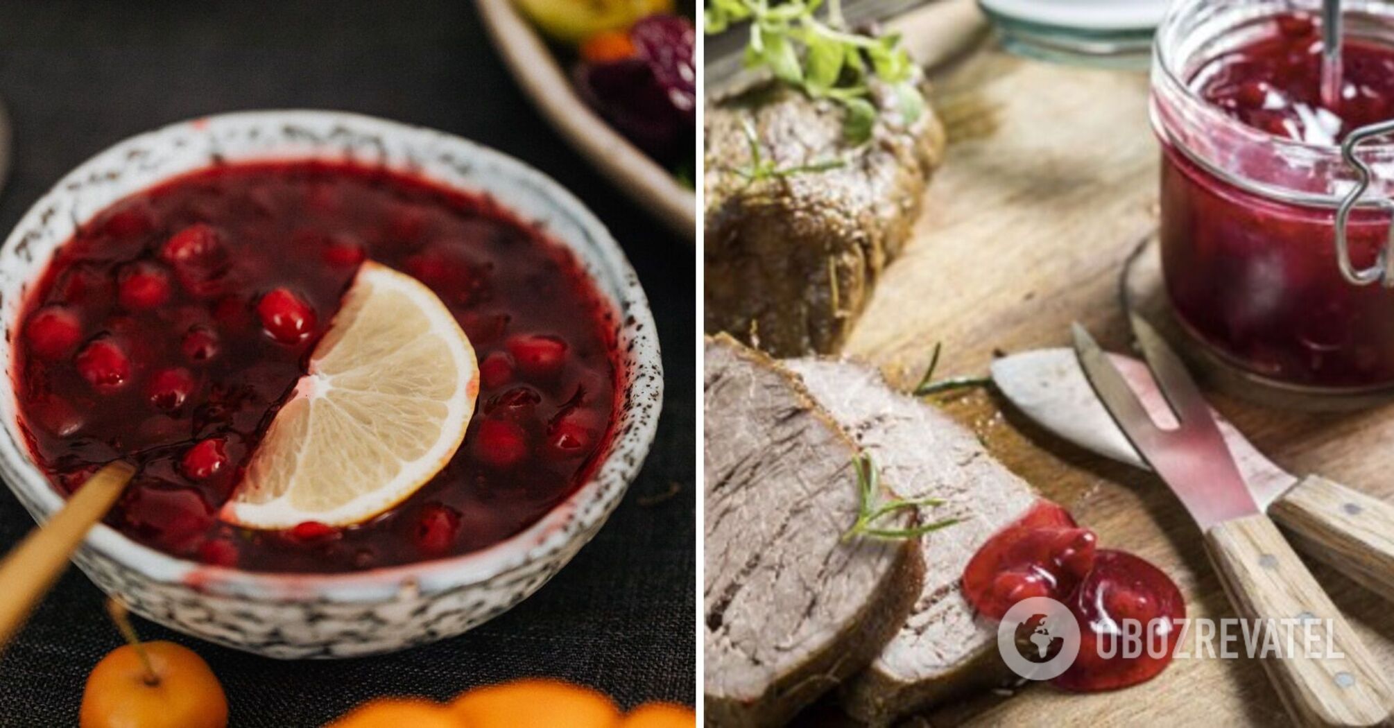 Useful and tasty cranberry sauce for meat: just mix the spices properly