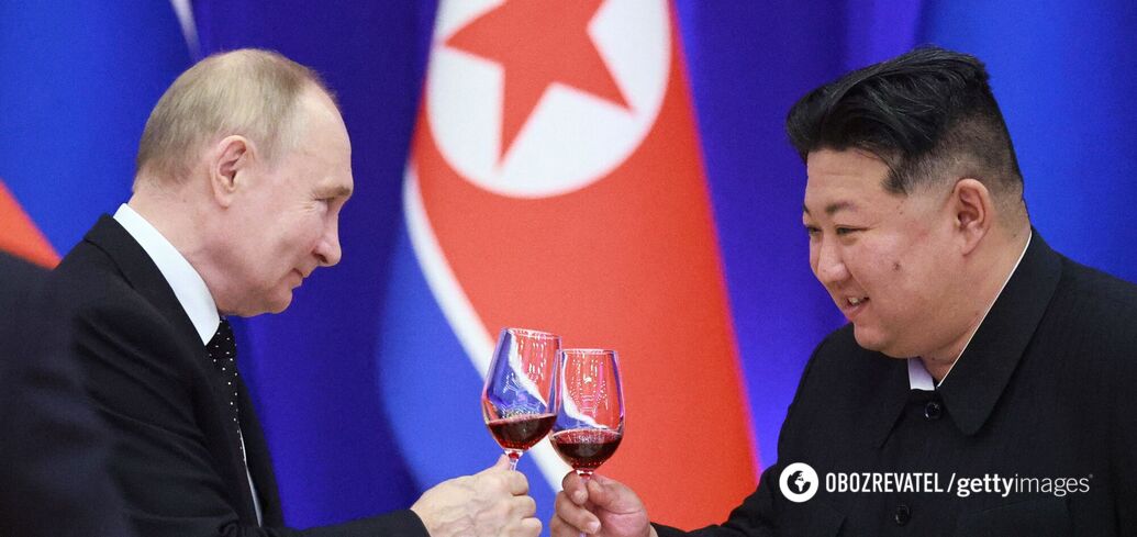 Wieńce i nagrobek. Parodia spotkania Putina i Kim Dzong Una przebiła się do sieci