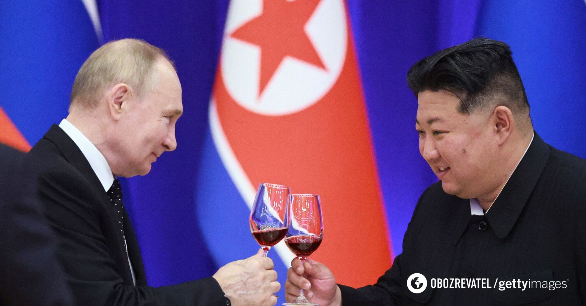 Wieńce i nagrobek. Parodia spotkania Putina i Kim Dzong Una przebiła się do sieci