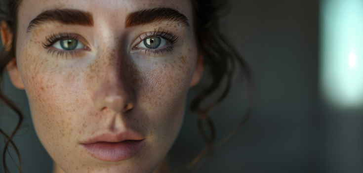 How to make long-lasting fake freckles: an ingenious way
