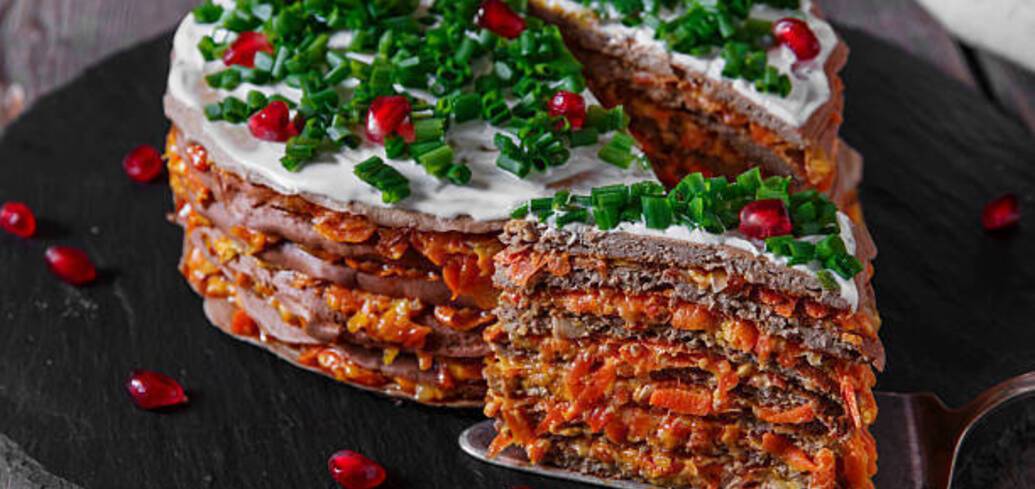 Recipe for liver cake