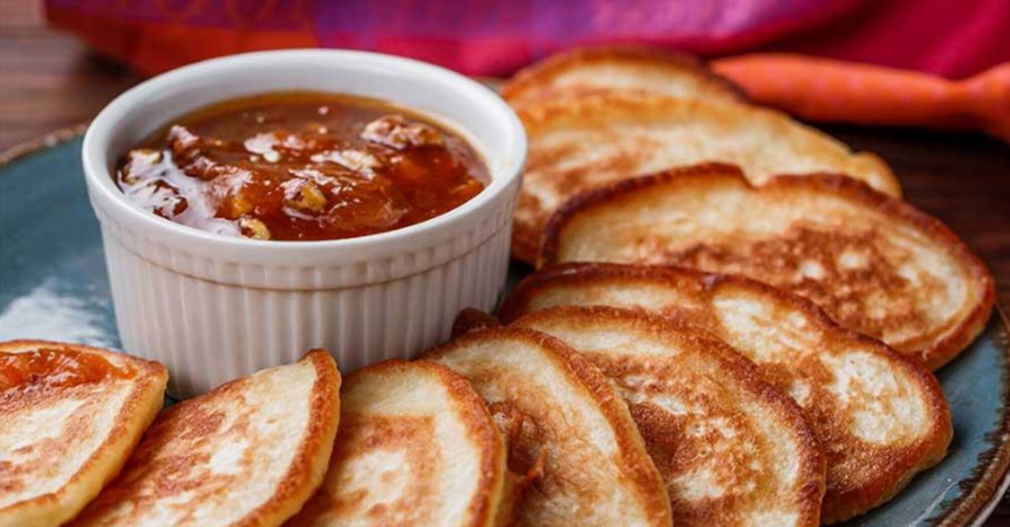 Recipe for fluffy pancakes on water