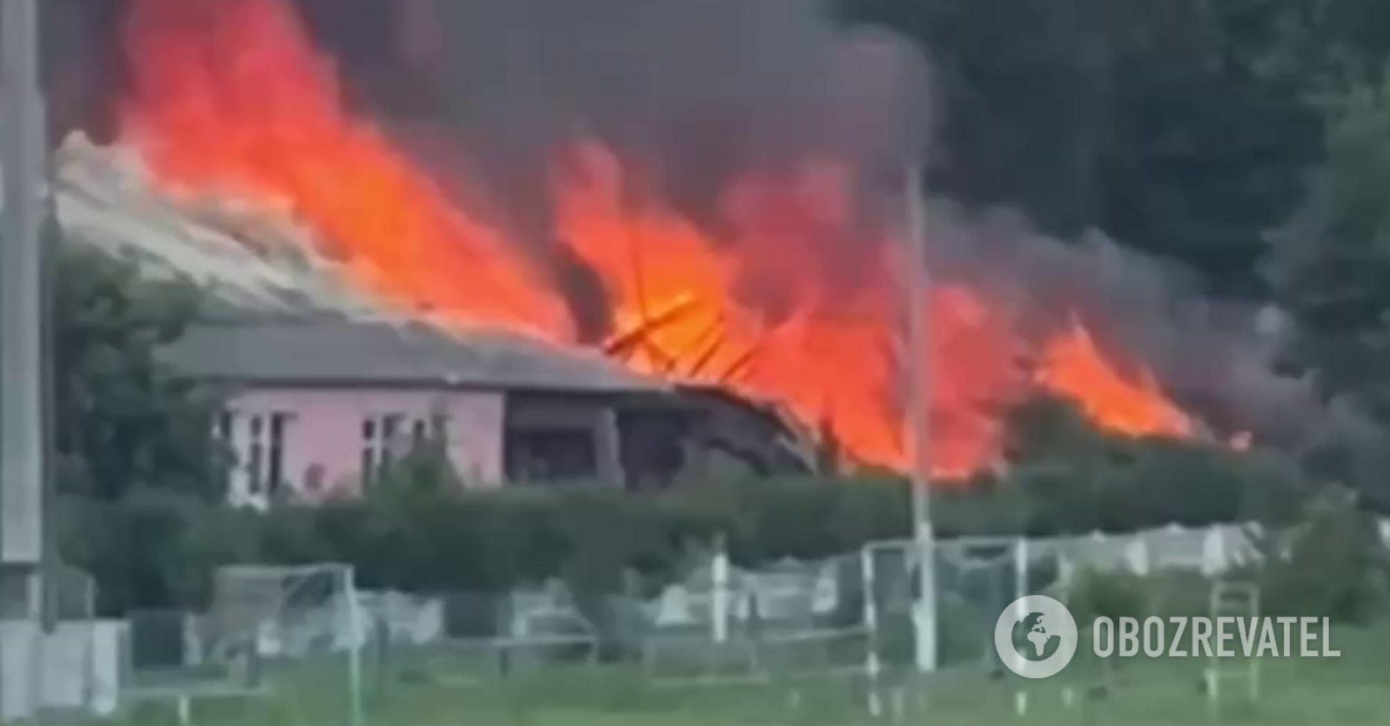 The building burned down completely, one soldier killed: new details of the drone attack on Belgorod region