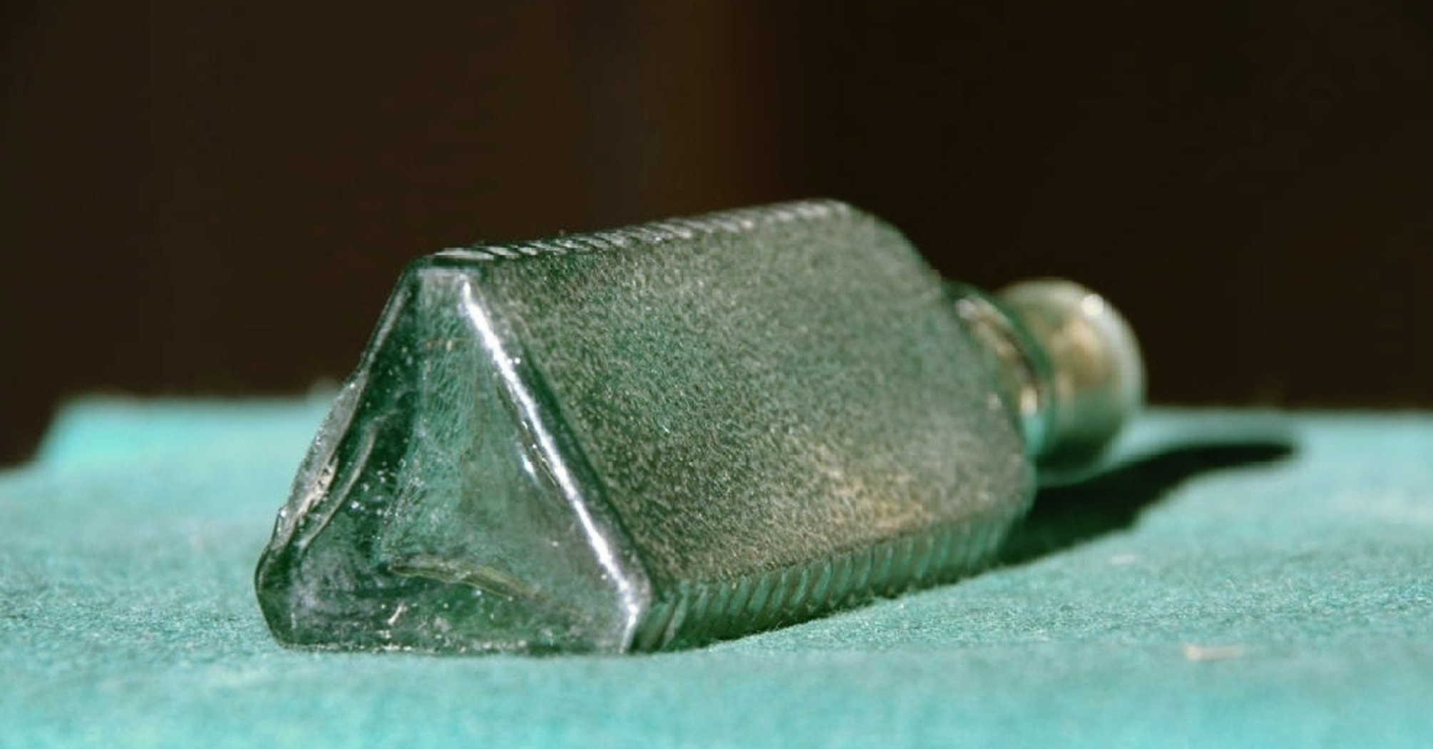Why triangular glass bottles were made in the USSR: they were intended for only one product