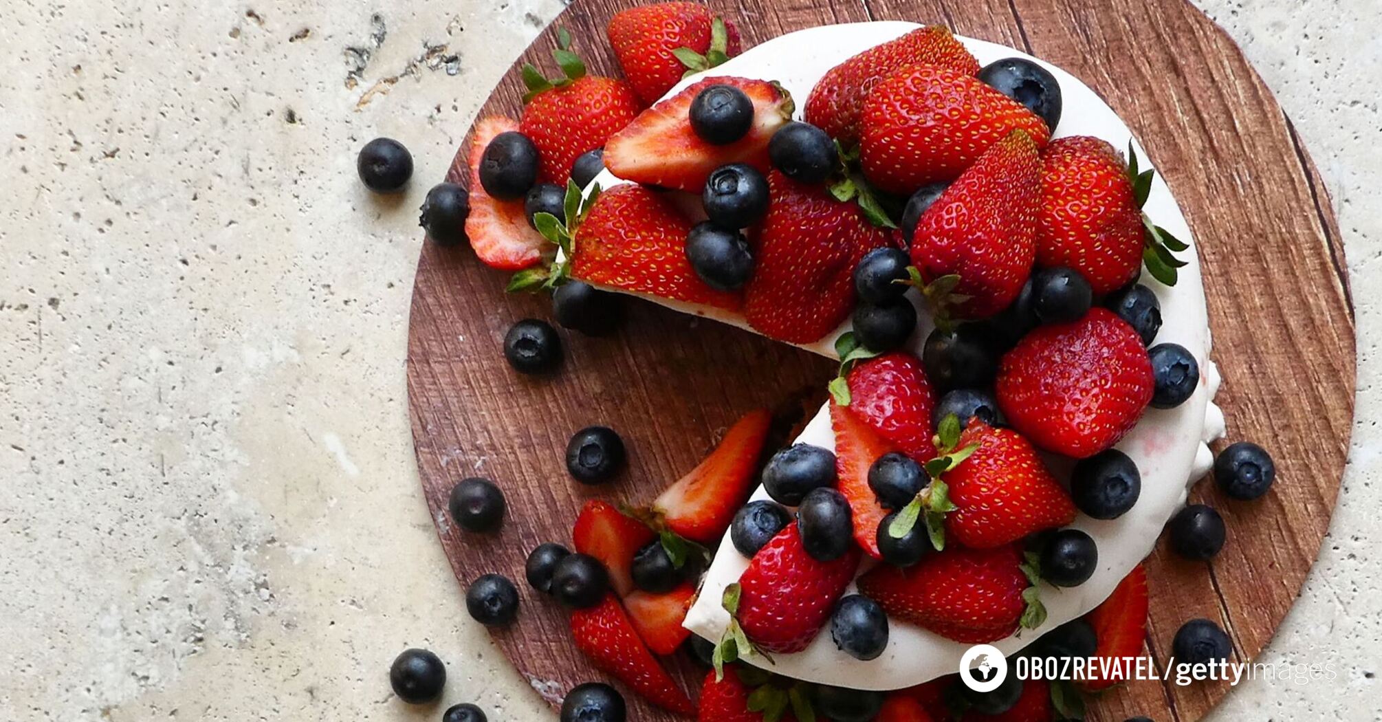 Strawberry cake