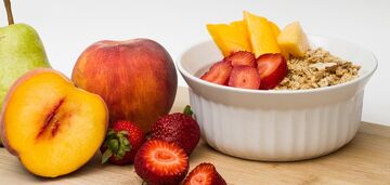 Peach stands out among other fruits