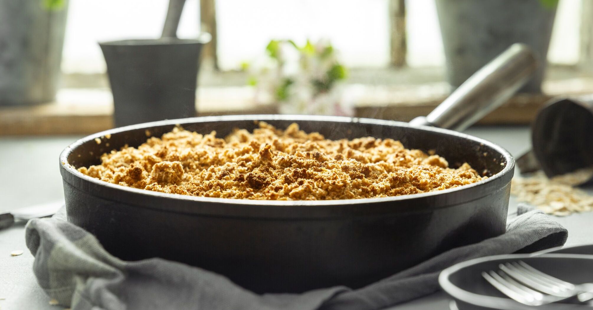 Mascarpone oatmeal cake: a delicious breakfast option