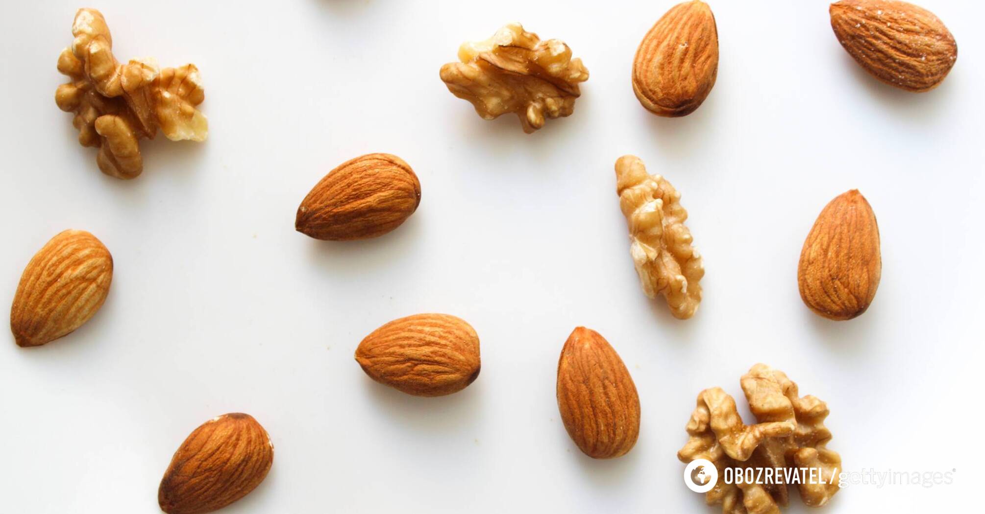 Walnuts and almonds help lower bad cholesterol