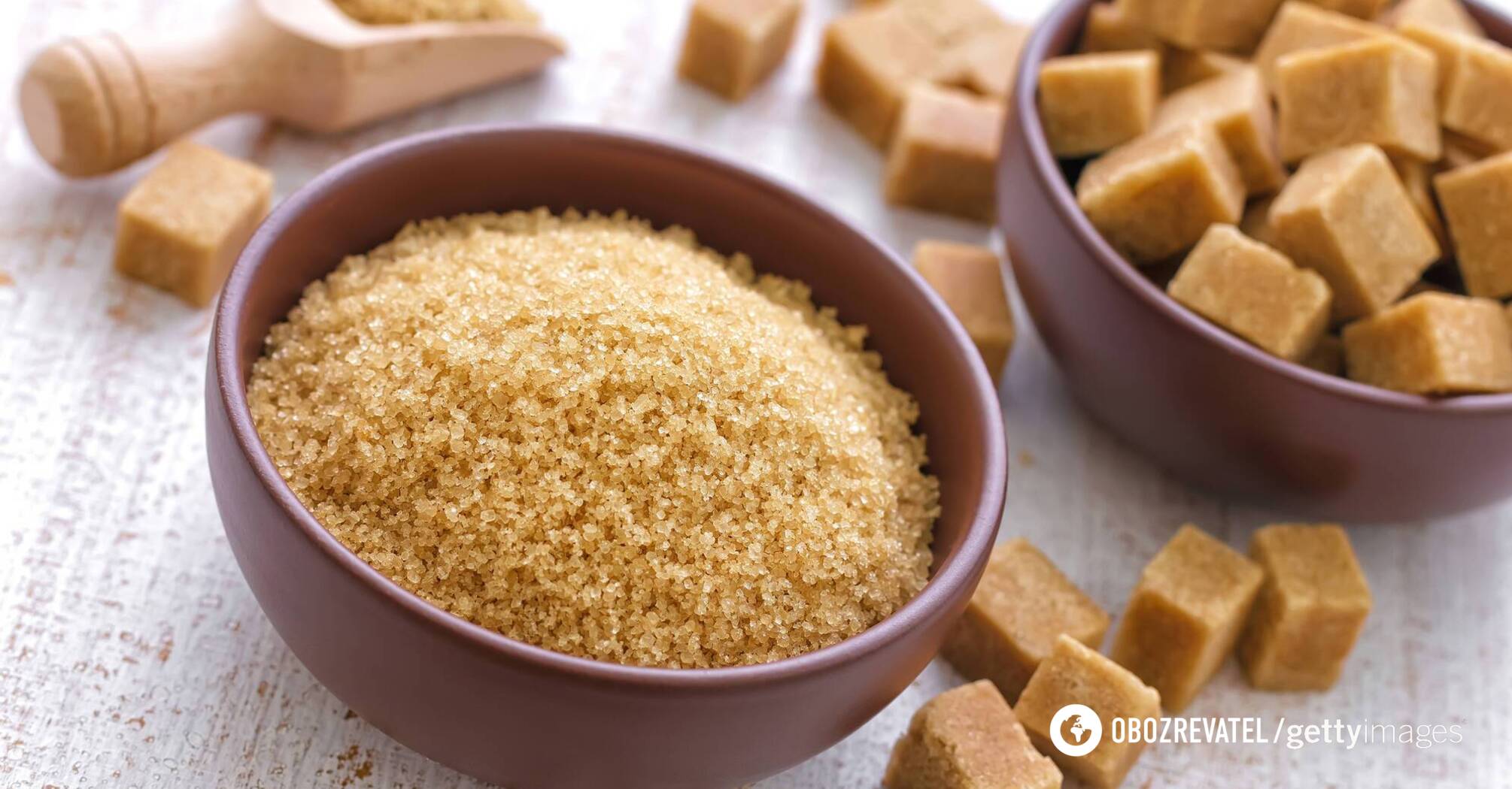 Brązowy cukier jest bogaty w wapń
