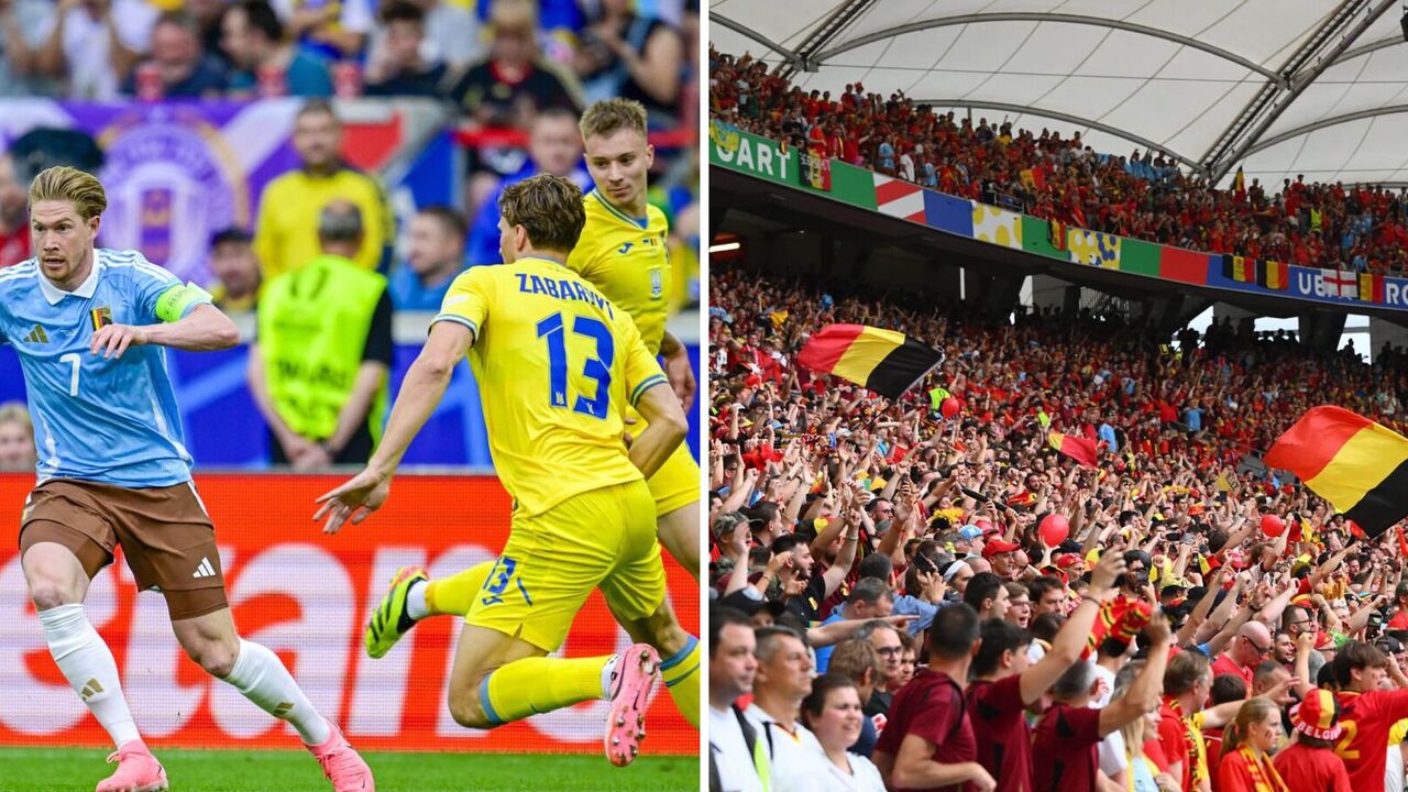 The players of the Belgian national team staged a demarche after the match with Ukraine at Euro 2024. Video