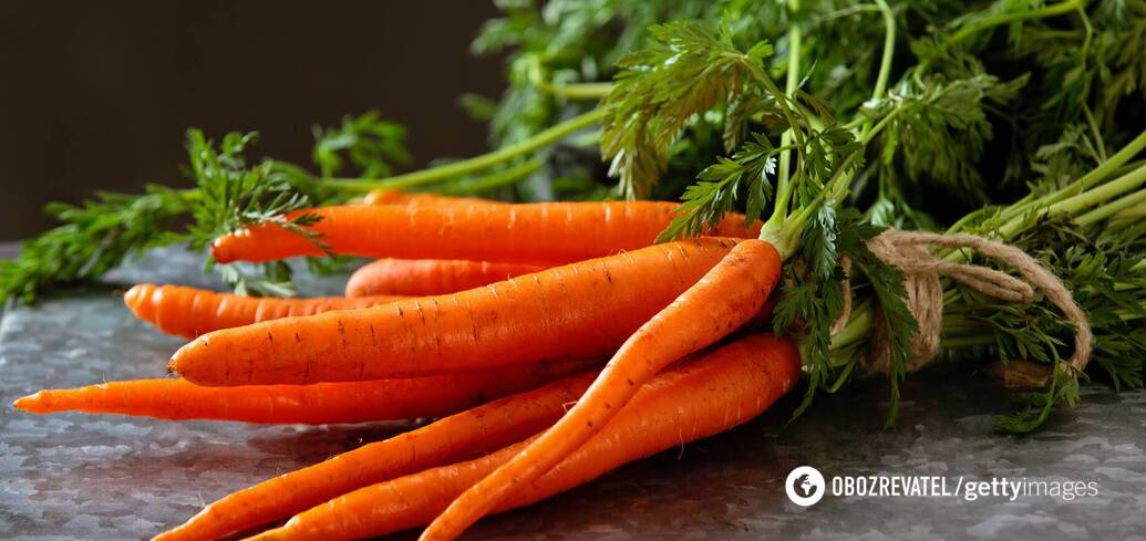 Carrots help prevent heartburn and ulcers