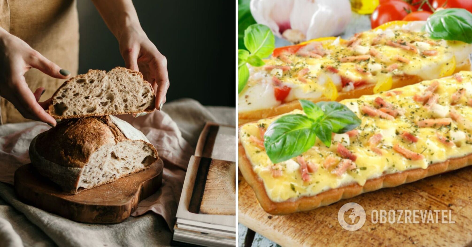 Pizza on bread without kneading the dough: how to cook an elementary dish