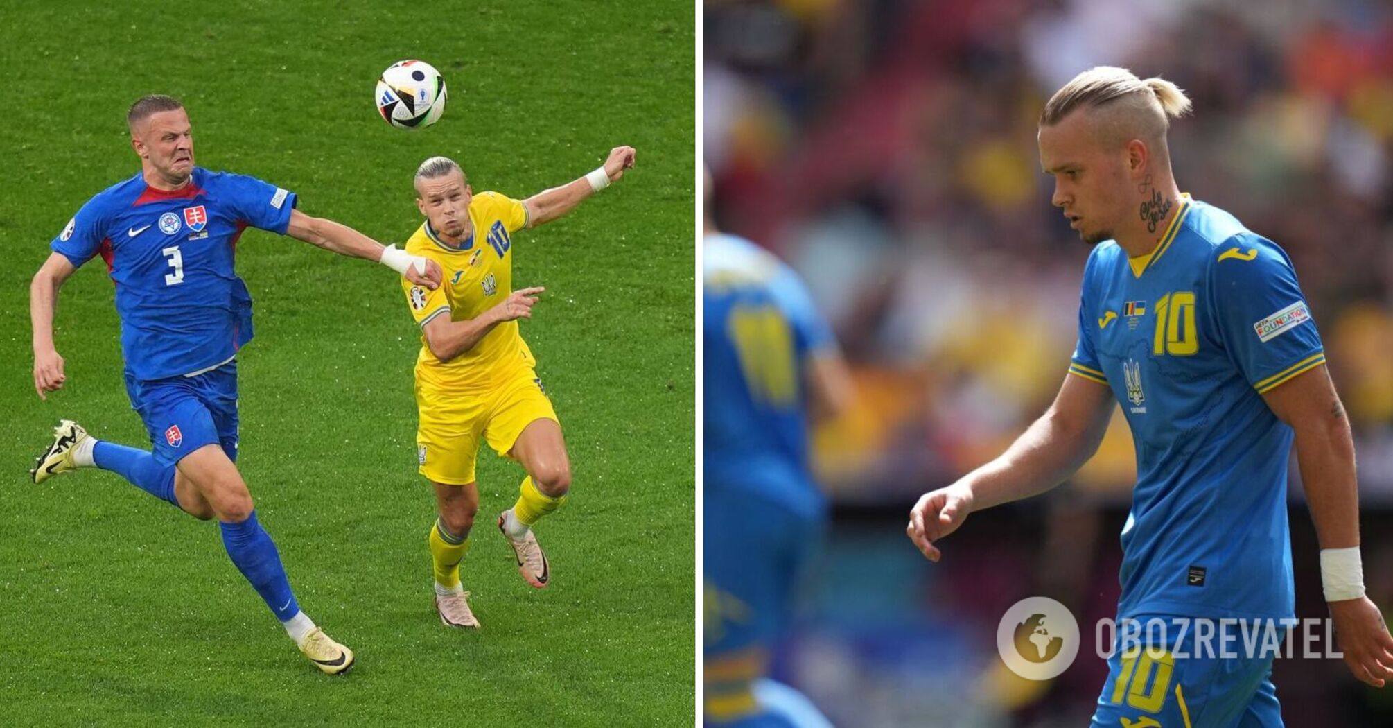 'Some kind of down': Mudryk boils over after Ukraine's elimination from Euro 2024
