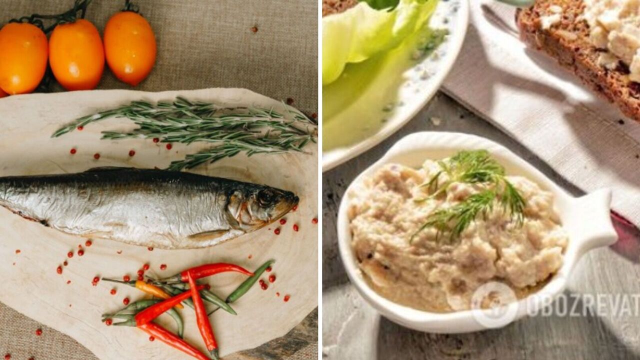 Recipe for herring spread on bread