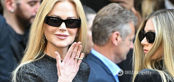 Like twins: Nicole Kidman and her 15-year-old daughter shine in matching outfits at Paris Fashion Week