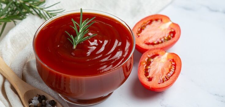 Homemade vinegar-free ketchup that can be frozen: how to make it