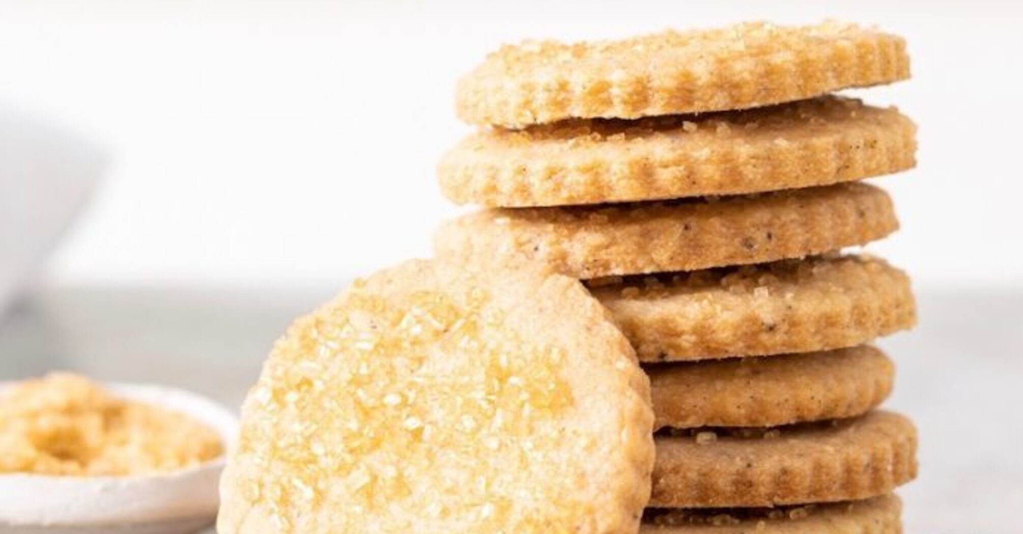 Perfect shortbread cookies for tea: do not crumble and baked quickly