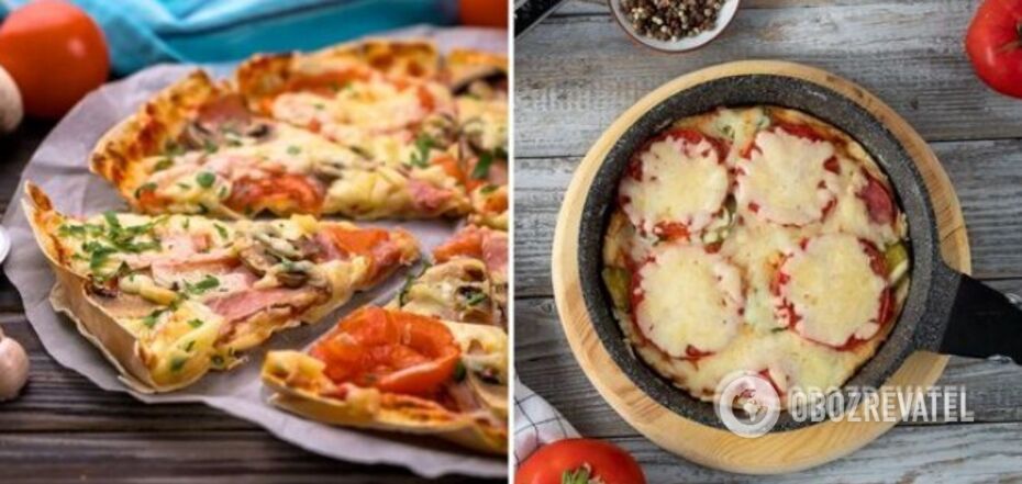 Przepis na pizzę na patelni