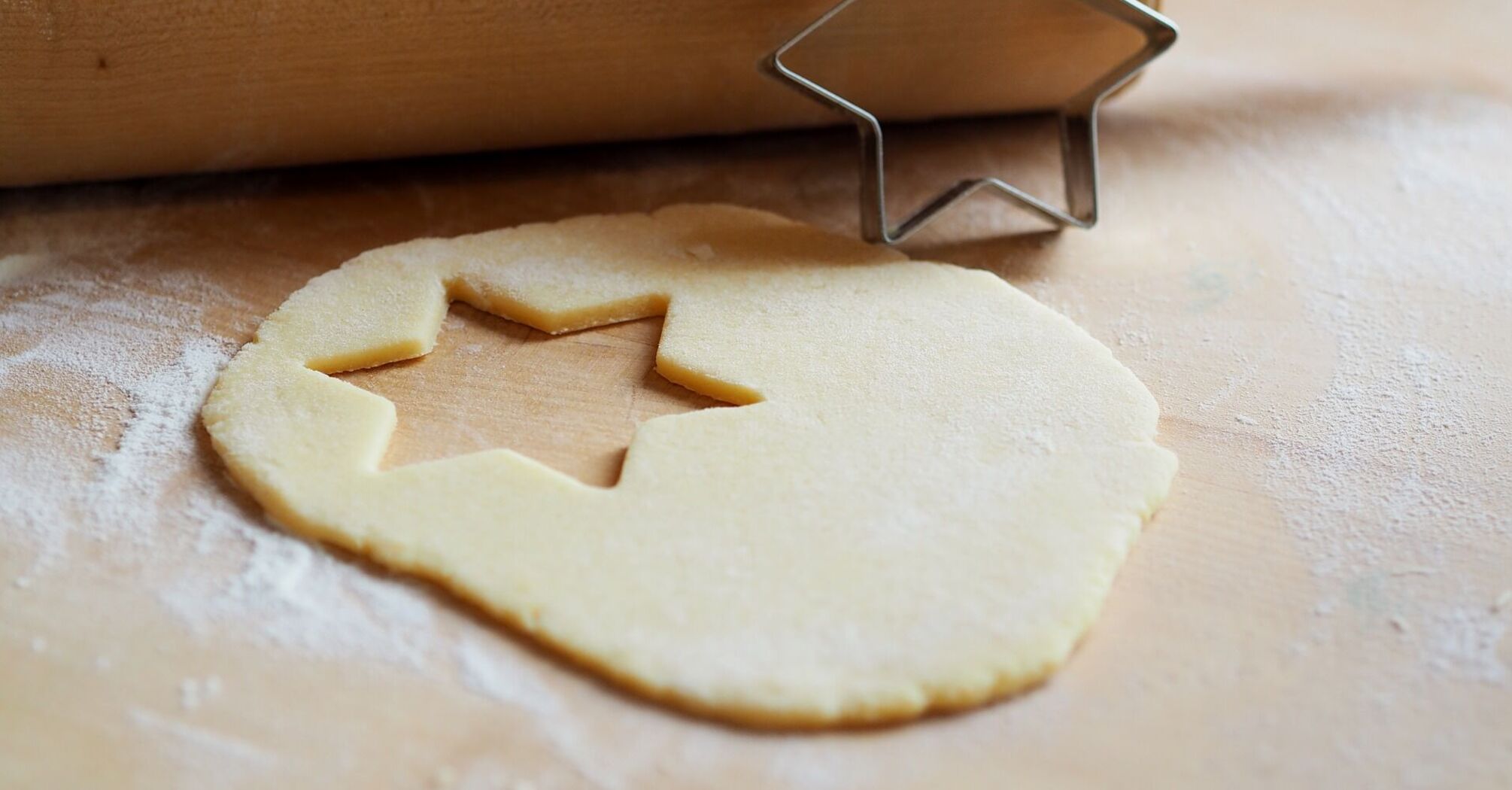 Shortcrust pastry for cookies