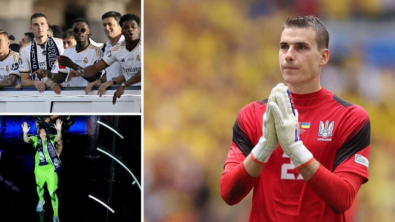 The fate of Ukraine's goalkeeper at Real Madrid after the failure at Euro 2024 has become known