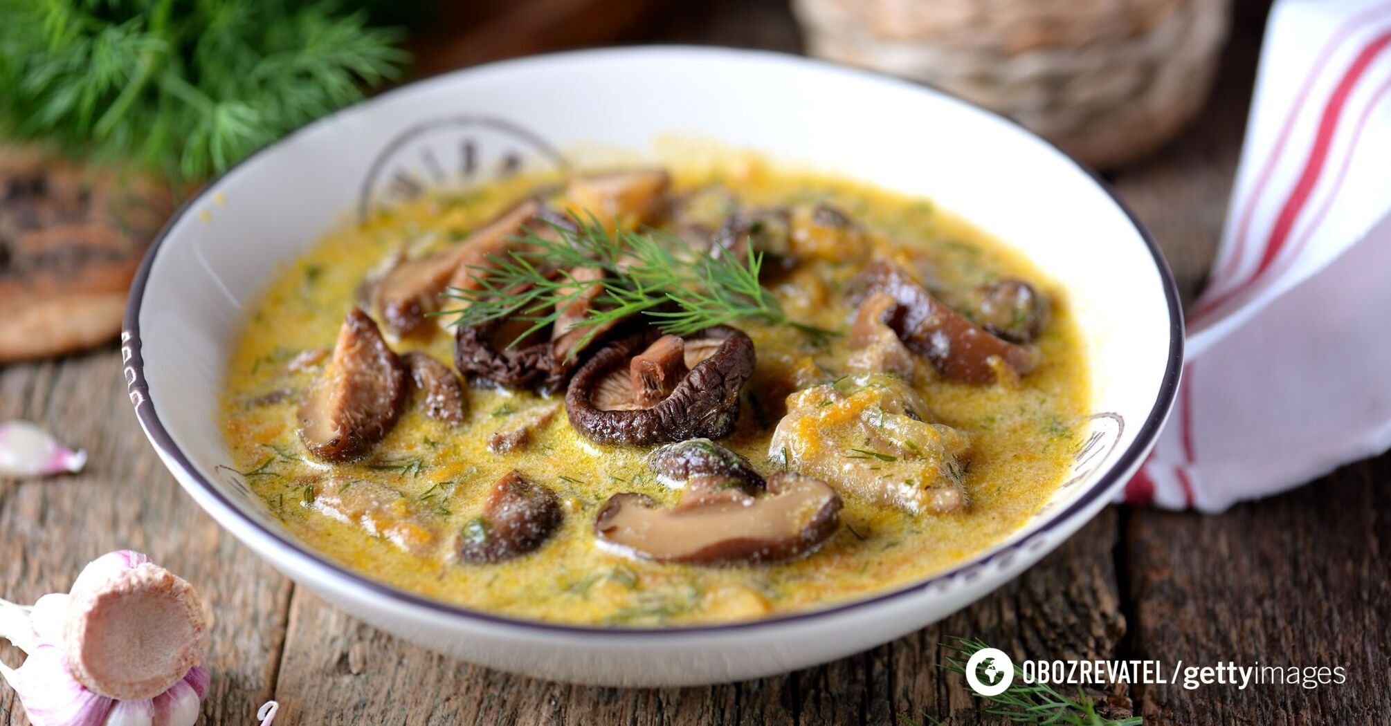 Mushroom soup