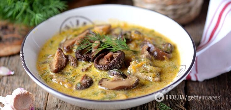Mushroom soup
