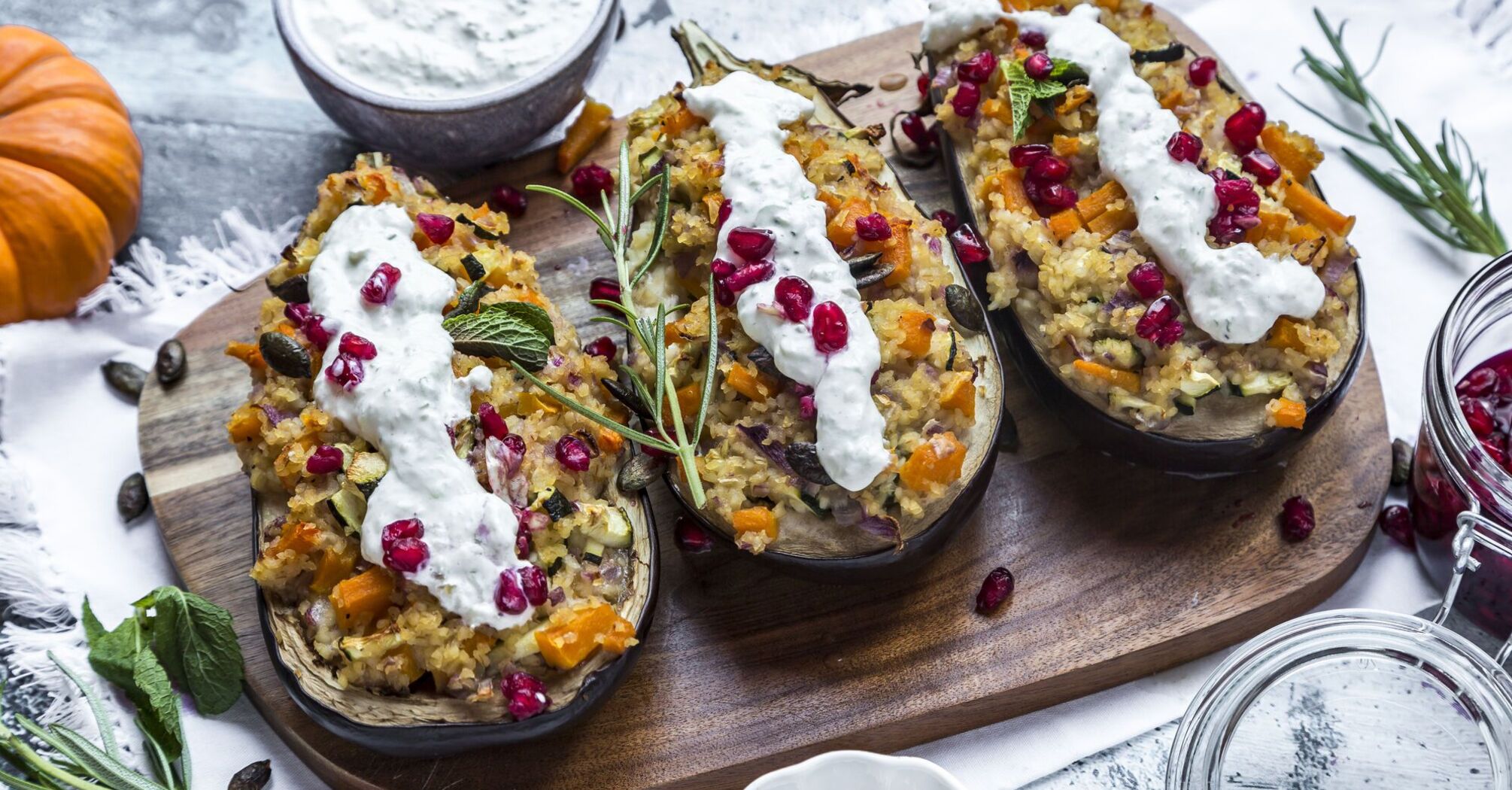 Delicious eggplant dishes