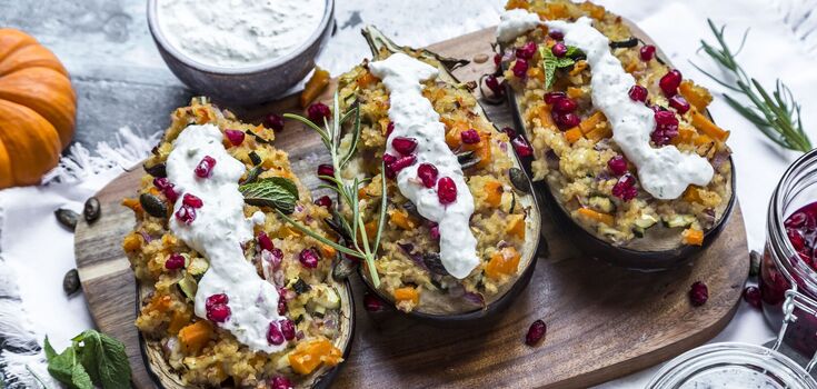 Delicious eggplant dishes
