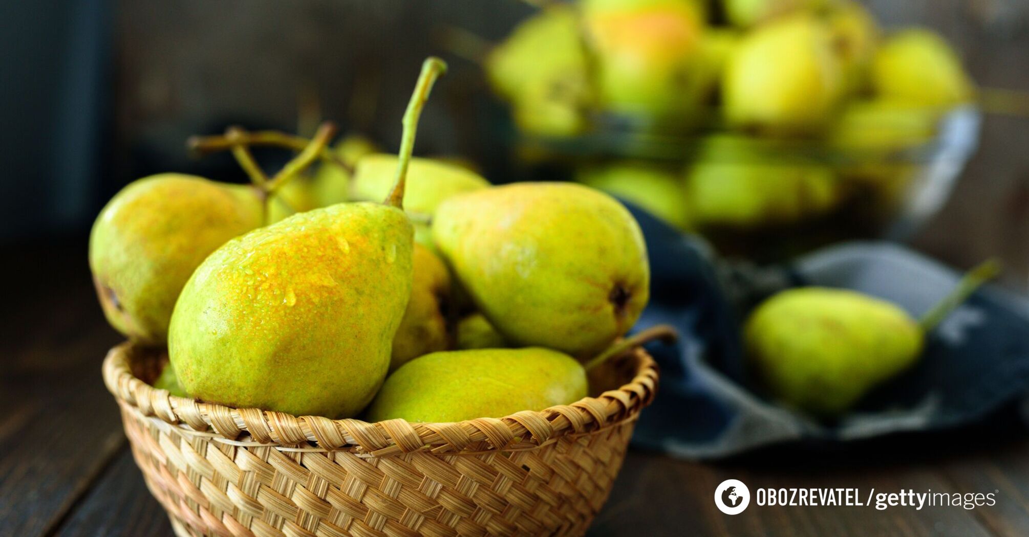 Pear counteracts skin aging