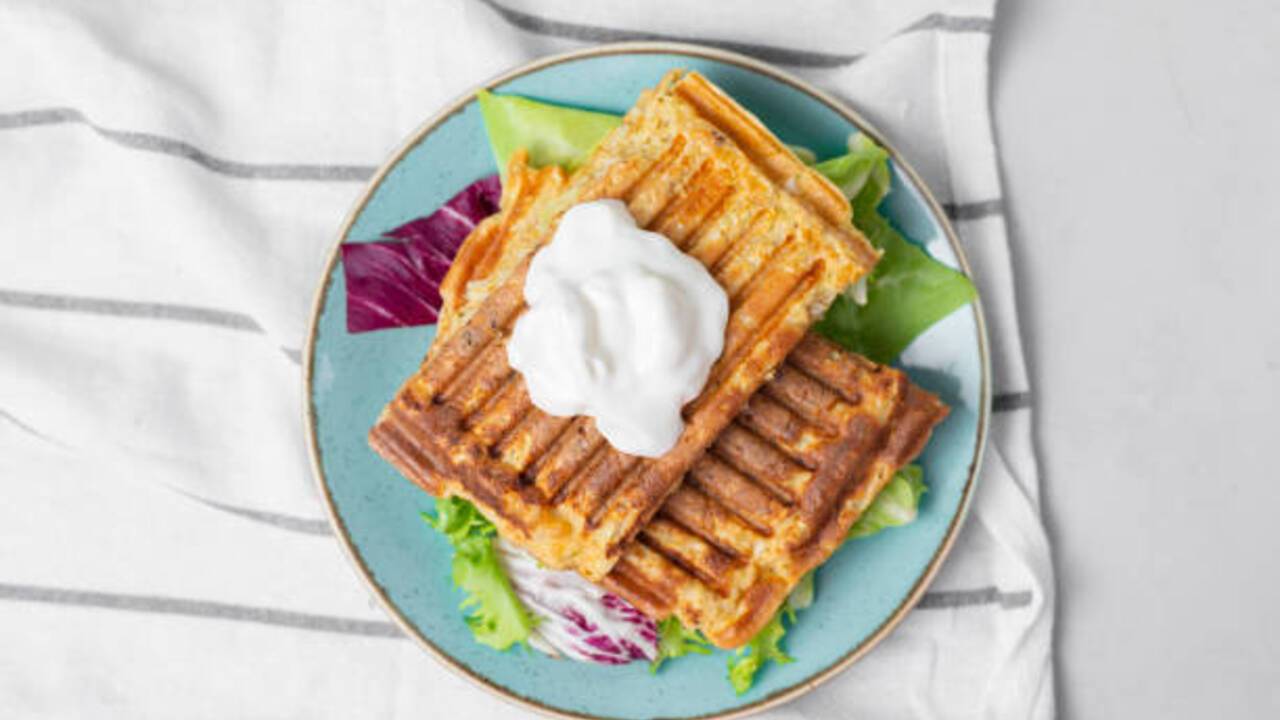 Not just salads: how to make young cabbage waffles