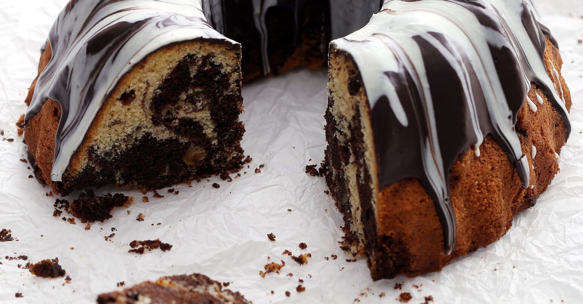 Vanilla chocolate cupcake: now you have something to please your family for the weekend