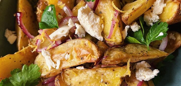 Baked potatoes