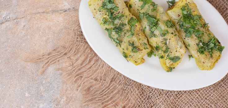 Asparagus in puff pastry: a delicious snack that is easy to take with you