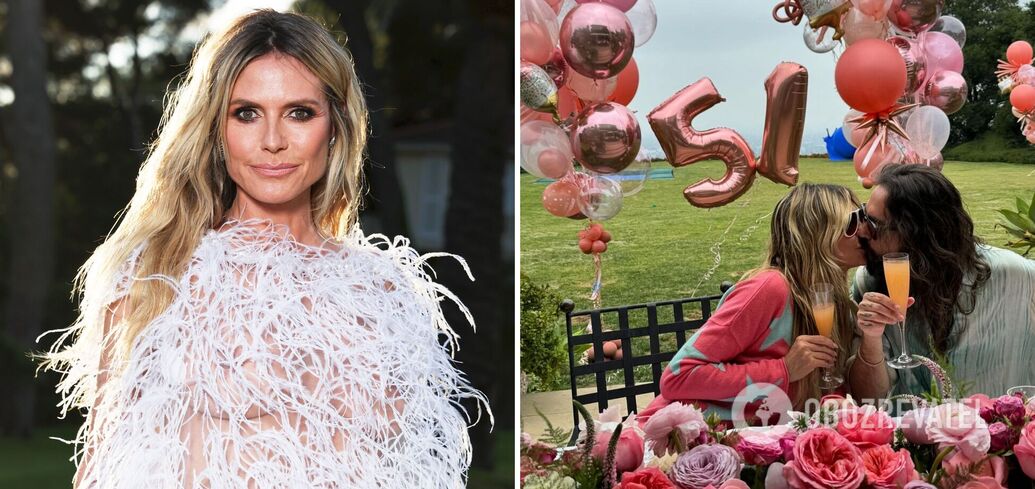 Supermodel Heidi Klum celebrated her 51st birthday with her four children and 34-year-old husband. Photo