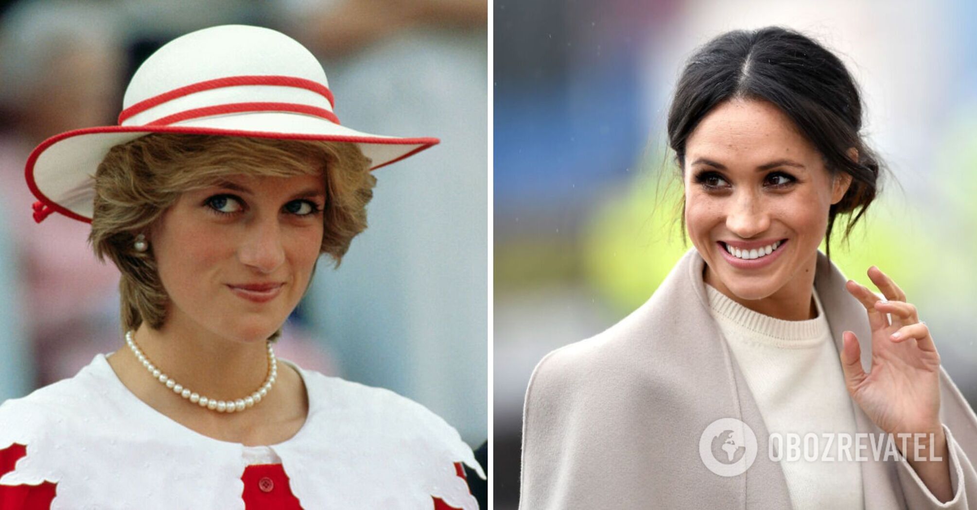6 times Meghan Markle dressed like Princess Diana. Photo