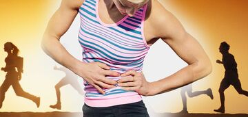 Почему болит в боку во время тренировок?