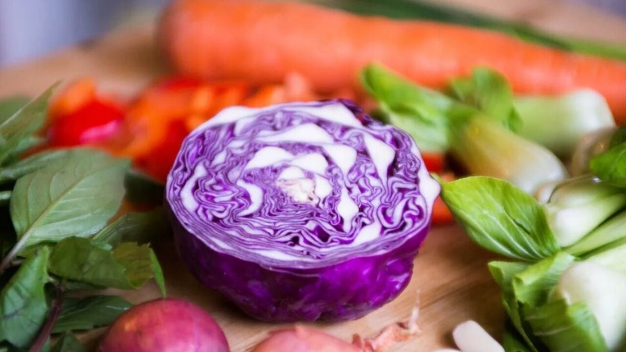Light and vitamin-packed Three Cabbages salad in 10 minutes