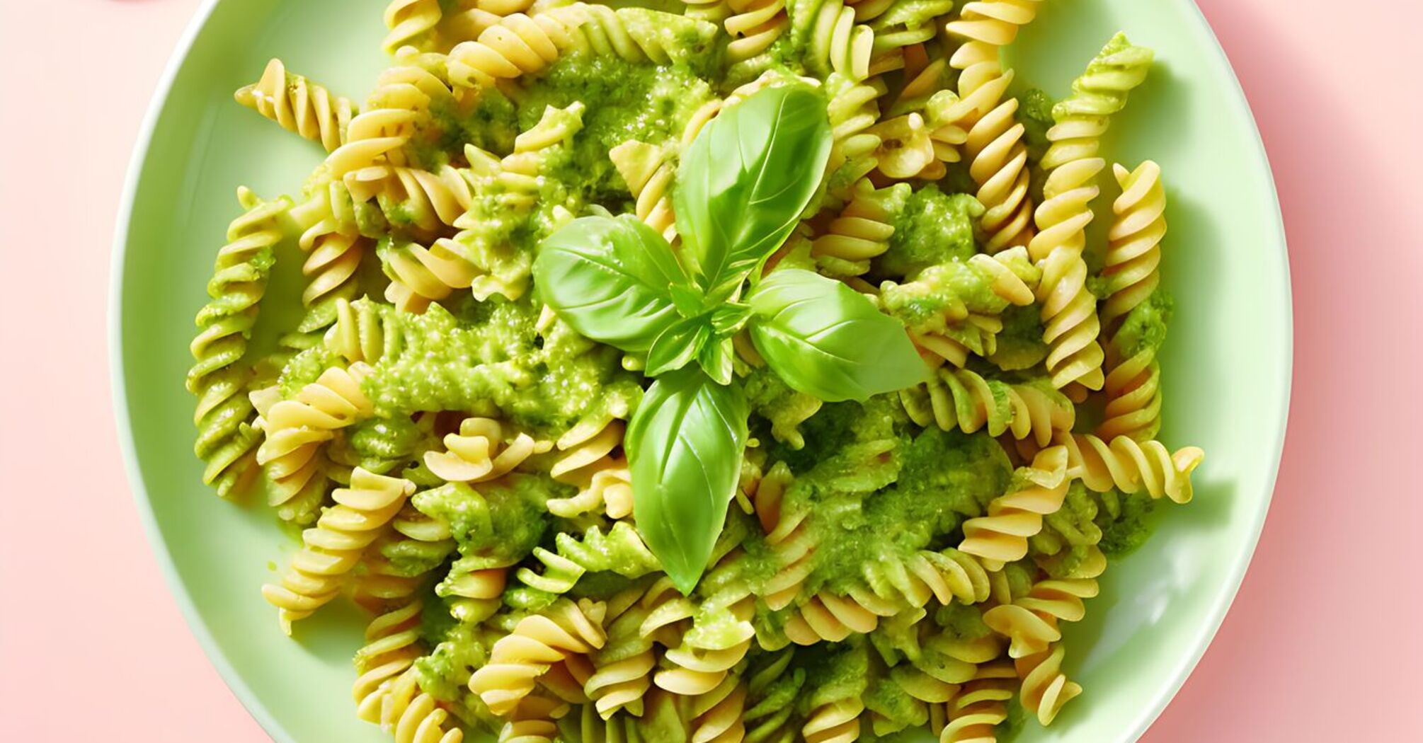 Green pasta: a spring dish that is perfect for lunch