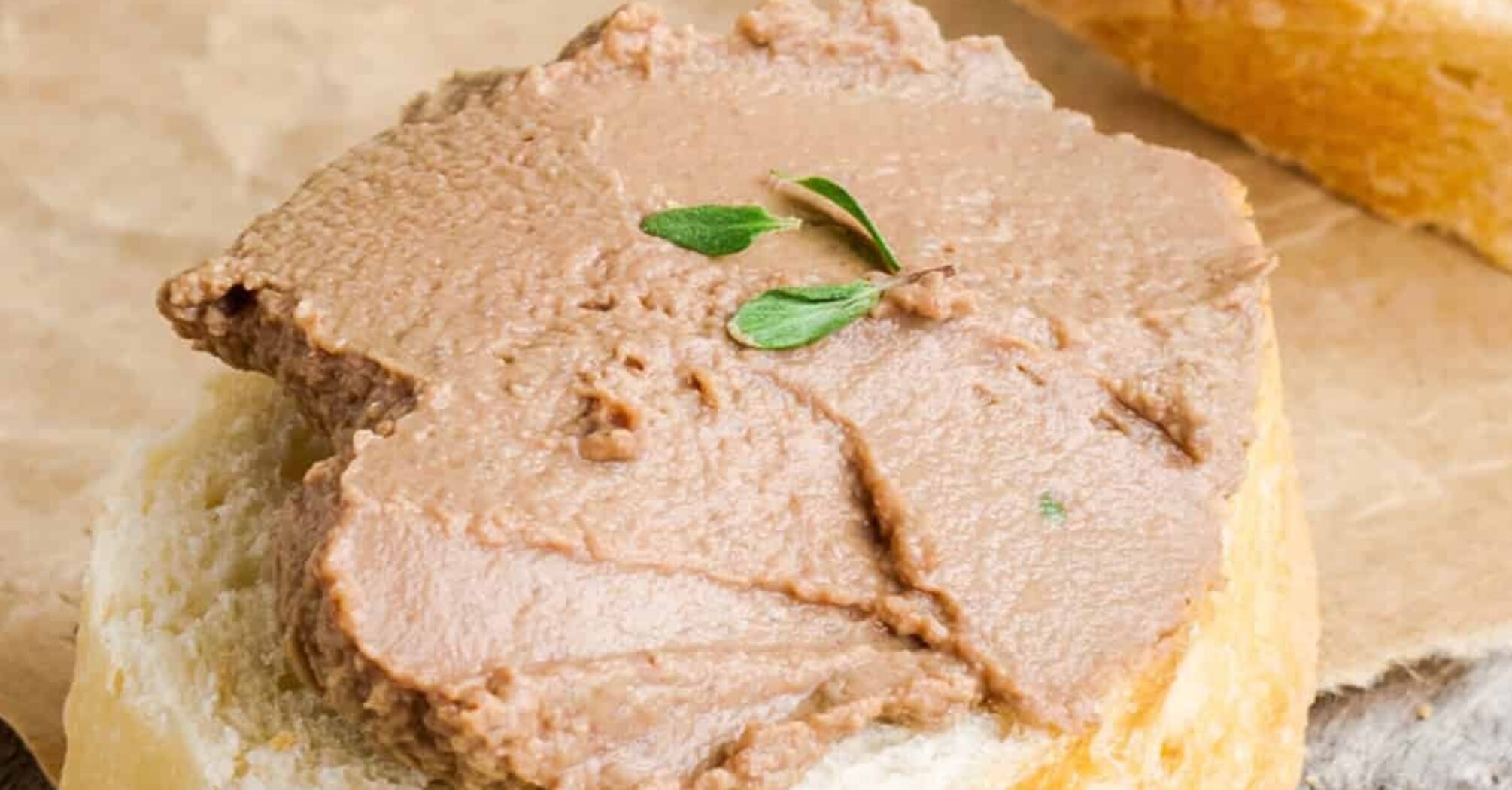 The most delicious liver pate with butter: just beat everything together