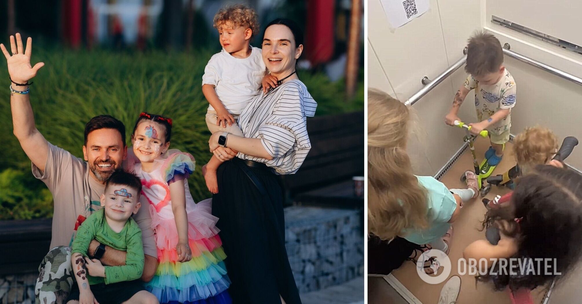 Happy together. The Miroshnichenkos spent the first weekend with their adopted daughter and delighted the network with a video