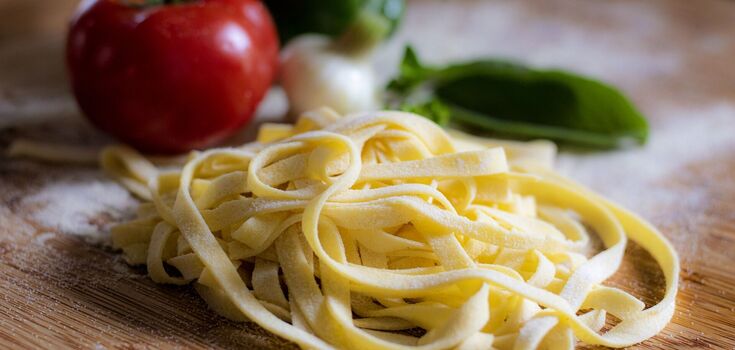 Homemade pasta
