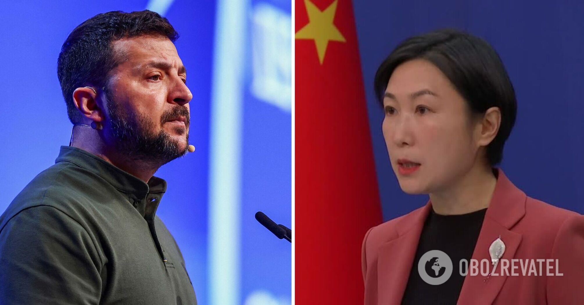 China reacts to Zelensky's accusations of attempts to disrupt the Peace Summit