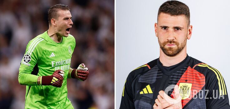 "The best of the season": Spanish national team goalkeeper expresses admiration for Lunin