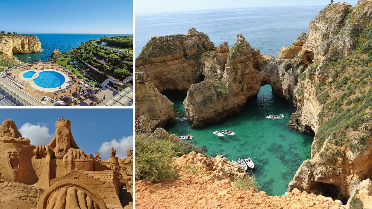 Swimming with dolphins and strolling along the hidden cave: what the Algarve region of Portugal has in store for tourists
