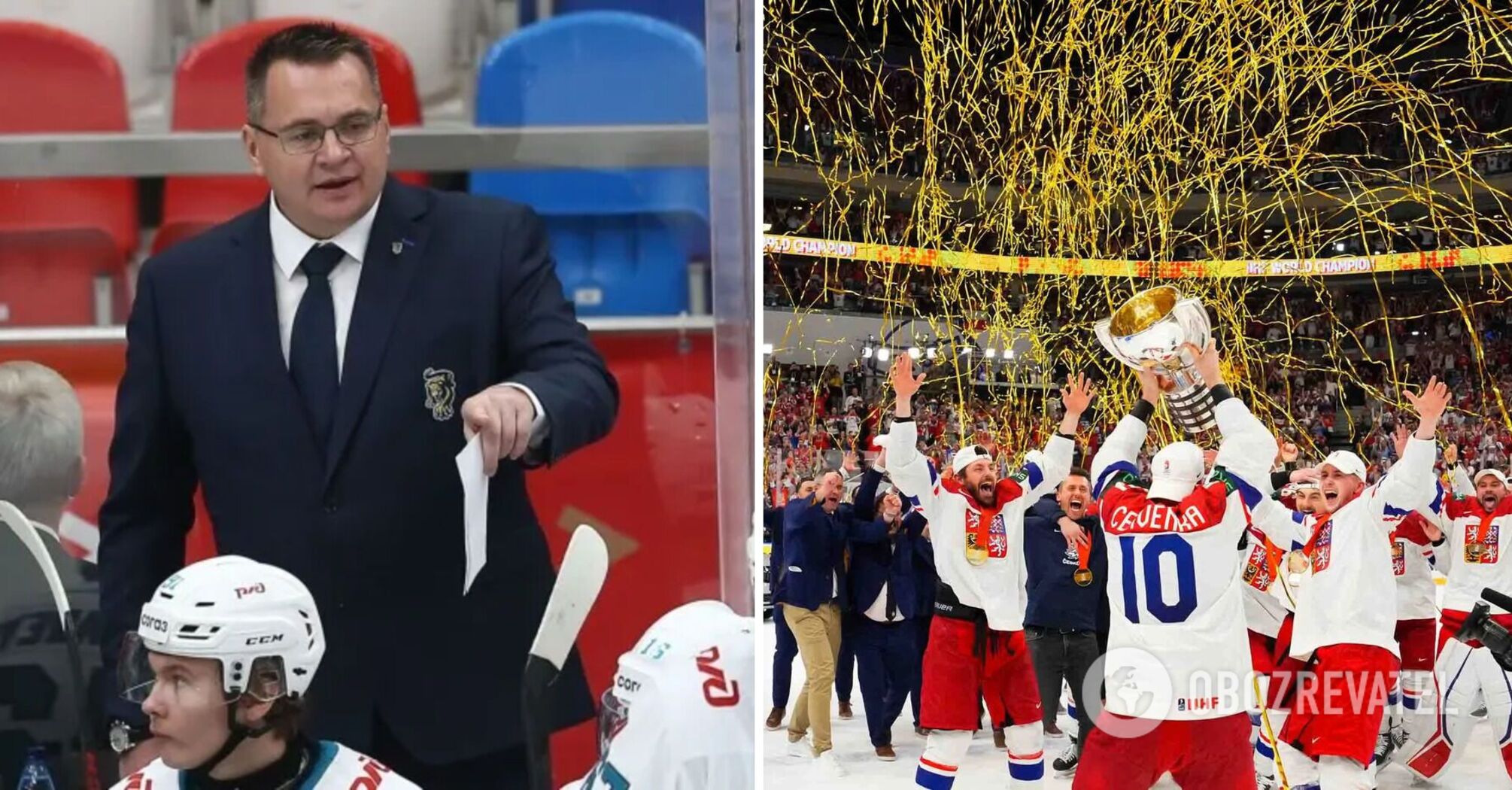 "Everyone has long forgotten": Russian coach made up a game about the "complete degradation" of the World Cup of Hockey