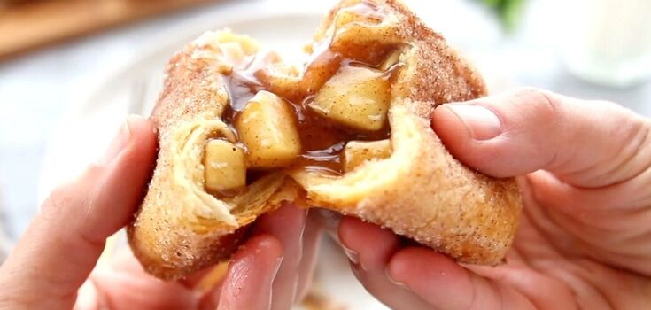 Sweet apple tubes in 20 minutes: an alternative to pies