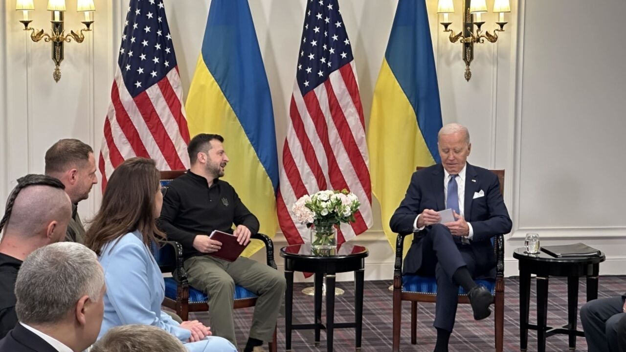 "We are not going to leave you": Biden apologizes to Zelenskyy for delay in military aid delivery