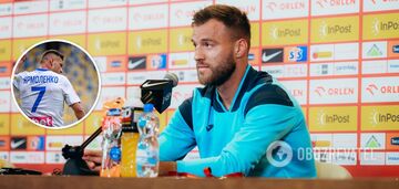 "Only one thing": Yarmolenko shares what AFU soldiers wish the Ukrainian national team every match
