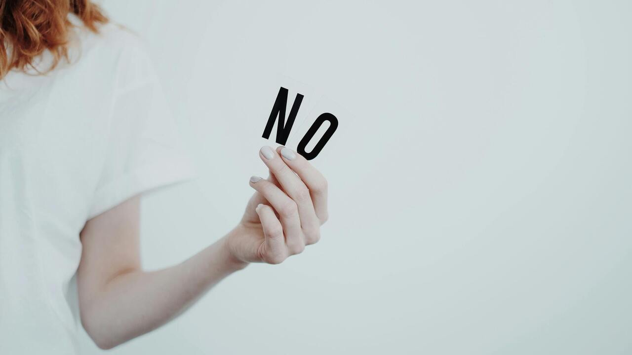 How to learn to say no without being offended